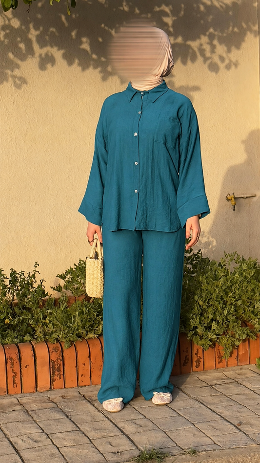 Essential Sage CHEMISE SET