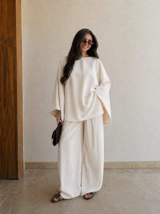 Essential OffWhite Linen Set